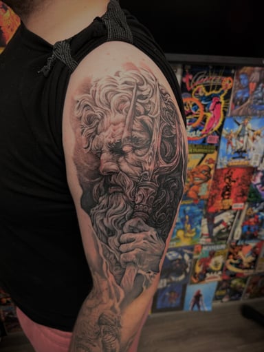 TattooGigs tattoo from  tattoo artist (Black and grey, Blackwork style)
