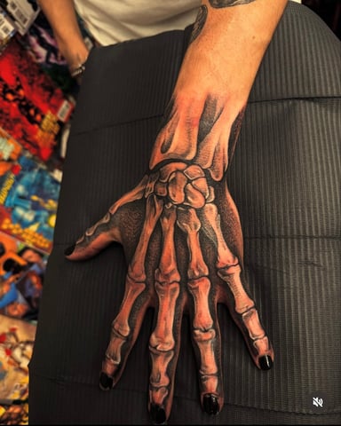 TattooGigs tattoo from  tattoo artist (Blackwork, Dotwork style)