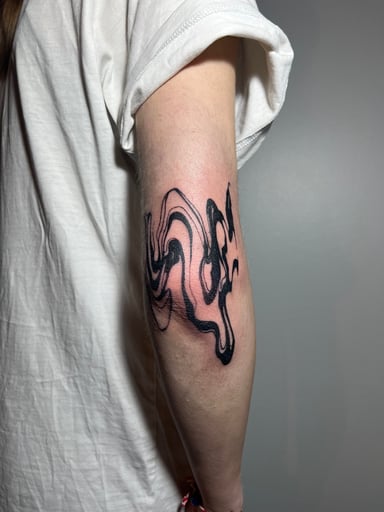 TattooGigs tattoo from Sezen M tattoo artist (Blackwork, Abstract, Fine-line style)