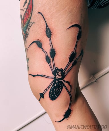 TattooGigs tattoo from Wolfe • Lilith O tattoo artist (Realism, Blackwork, Illustrative style)