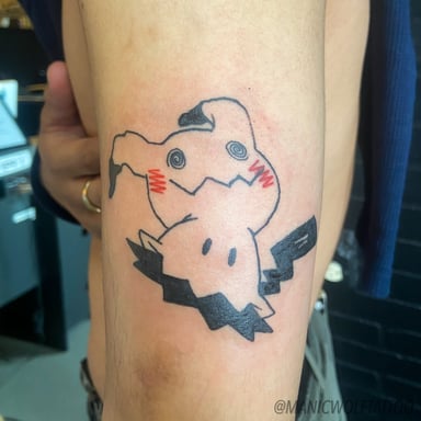 TattooGigs tattoo from Wolfe • Lilith O tattoo artist (Blackwork, Otaku, Illustrative style)