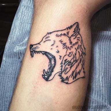 TattooGigs tattoo from Wolfe • Lilith O tattoo artist (Blackwork, Illustrative, Fine-line style)