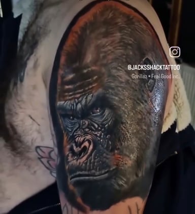 TattooGigs tattoo from Neil  G tattoo artist (Realism, Portrait, Black and grey, Chicano, Horror style)