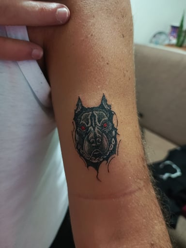 TattooGigs tattoo from Baran Ç tattoo artist (American traditional, Realism, Portrait, Black and grey, Sketch, Fine-line style)