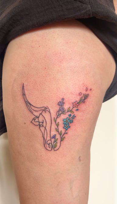 TattooGigs tattoo from Agnes P tattoo artist (Neo-traditional, Blackwork, Dotwork, Illustrative, Minimalist, Japanese traditional, Fine-line, Ornamental style)