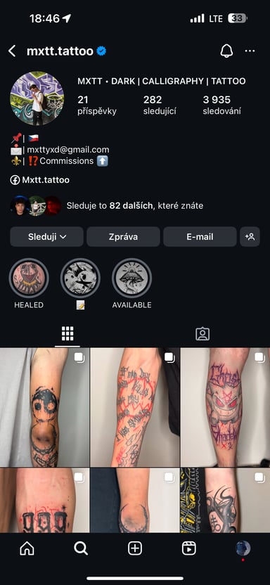 TattooGigs tattoo from Matěj P tattoo artist ( style)
