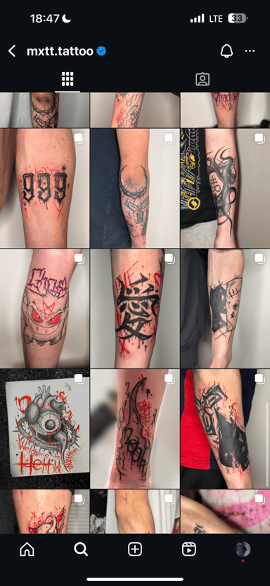 TattooGigs tattoo from Matěj P tattoo artist ( style)