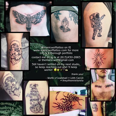 TattooGigs tattoo from Wolfe • Lilith O tattoo artist ( style)