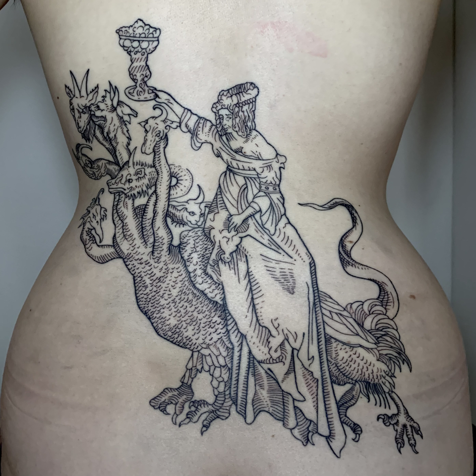Nere Trame Tattoo portfolio work 1
