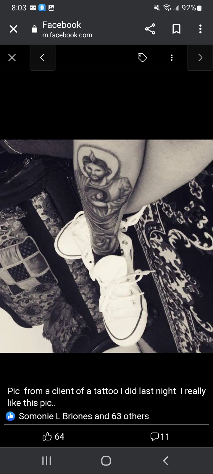 Tattoosby biggPonche Prieto portfolio work 4